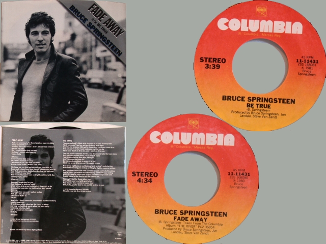 Bruce Springsteen - FADE AWAY / BE TRUE